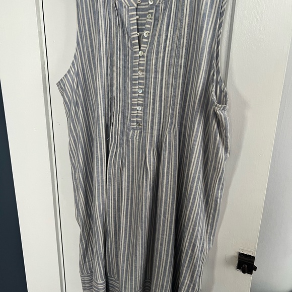 A Linen midi dress - Picture 2 of 5